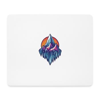 Icon Mountains - Mouse Pad (horizontal) - white - Front