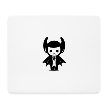 Vampir - Mousepad (Querformat) - Weiß - Vorne