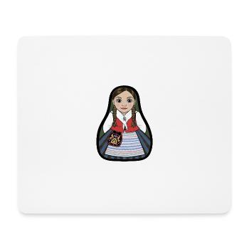 Stora Kopparberg - Mousepad (Querformat) - Weiß - Vorne