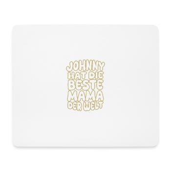 Dire Johnny - Tapis de souris (format paysage) - blanc - Devant