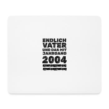 2004 - Mousepad (Querformat) - Weiß - Vorne
