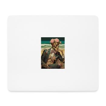 ghotic class - Tapis de souris (format paysage) - blanc - Devant