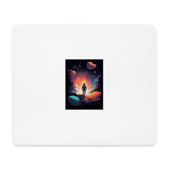 Spacewalk Astronaut - Mouse Pad (horizontal) - white - Front