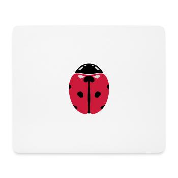 Ladybug - Mouse Pad (horizontal) - white - Front
