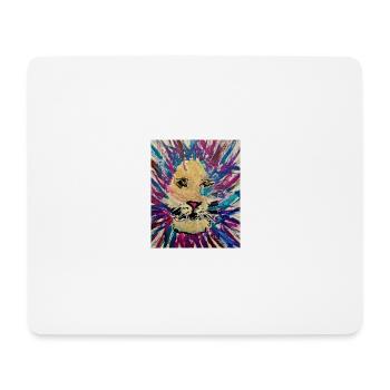 Lucas Löwe - Mousepad (Querformat) - Weiß - Vorne