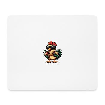 Turquie Bande dessinée Été frais - Tapis de souris (format paysage) - blanc - Devant