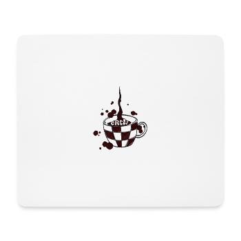 Coffee_Crew - Mouse Pad (horizontal) - white - Front