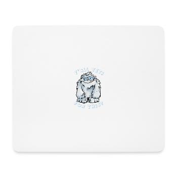 Yall Yeti dafür? - Mousepad (Querformat) - Weiß - Vorne