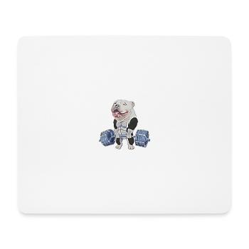 Muscle Bully - Mouse Pad (horizontal) - white - Front