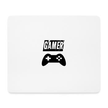 Spieler - Mousepad (Querformat) - Weiß - Vorne
