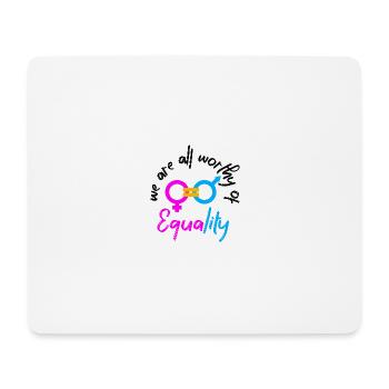 Equality - Mouse Pad (horizontal) - white - Front