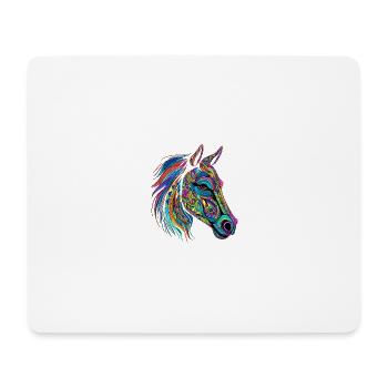 show jumping horseman sports falkenstein - Mousepad (Querformat) - Weiß - Vorne
