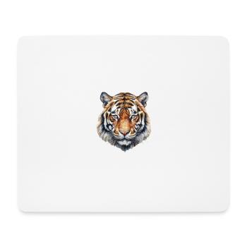 Le tigre de Sumatra - Tapis de souris (format paysage) - blanc - Devant