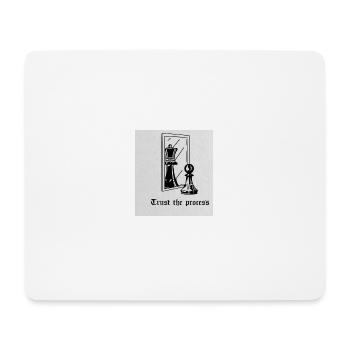 Trust the process - Mousepad (Querformat) - Weiß - Vorne