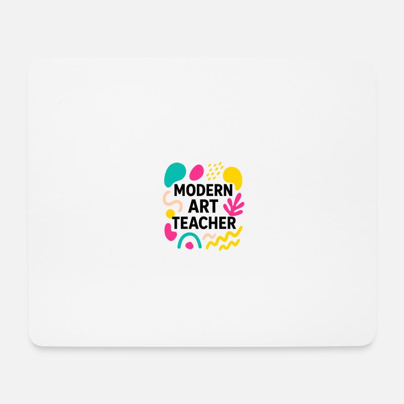 modern art - Mouse Pad (horizontal) - white
