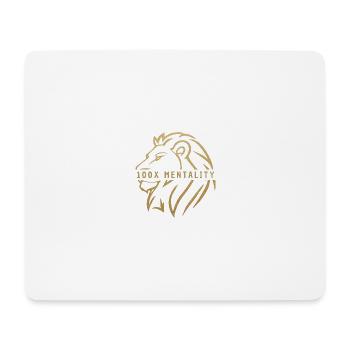 100x Mentalität von Alex Sisti - Mousepad (Querformat) - Weiß - Vorne