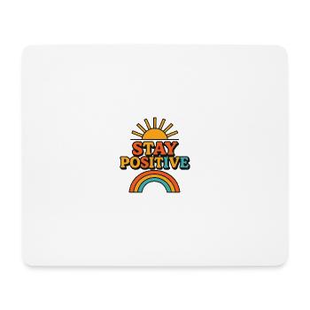 Keep Your Mood Up Rainbow Sun - Mouse Pad (horizontal) - white - Front