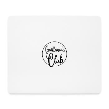 Gentlemen's Club - Mouse Pad (horizontal) - white - Front