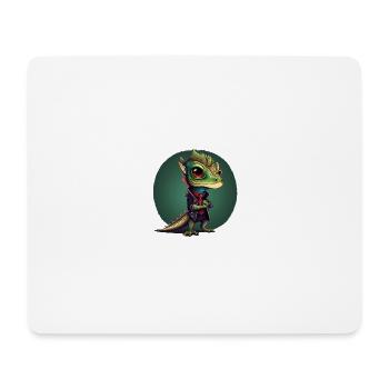 Lizard Fantasy - Mouse Pad (horizontal) - white - Front