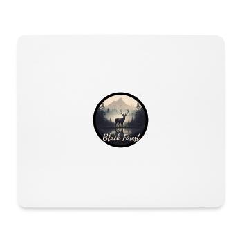 BlackForest - Mousepad (Querformat) - Weiß - Vorne