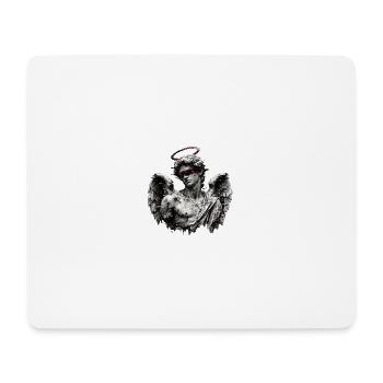 Glitch Angel: Wounded Statue - Mouse Pad (horizontal) - white - Front