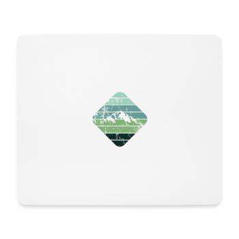 Mountain - Mouse Pad (horizontal) - white - Front