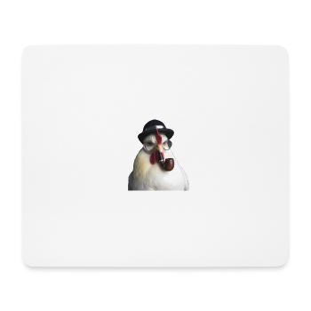 Boss Rooster - Mouse Pad (horizontal) - white - Front