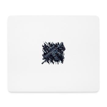 Bras de circuit - Tapis de souris (format paysage) - blanc - Devant