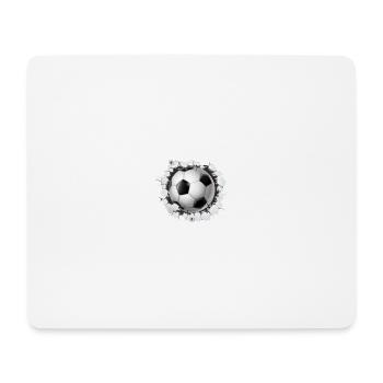 Football football conception - Tapis de souris (format paysage) - blanc - Devant