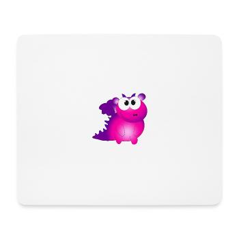 Tiffy - Mousepad (Querformat) - Weiß - Vorne