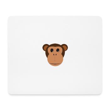 Monkey Shirt. - Mousepad (Querformat) - Weiß - Vorne