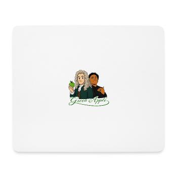 GREEN APPLE GREEN - Mouse Pad (horizontal) - white - Front