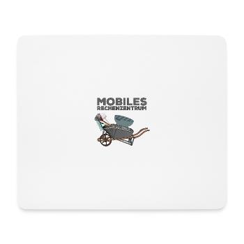 Mobiles Rechenzentrum Mobiles Datenzentrum Mobiles - Mousepad (Querformat) - Weiß - Vorne