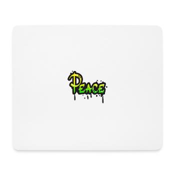 Frieden - Mousepad (Querformat) - Weiß - Vorne