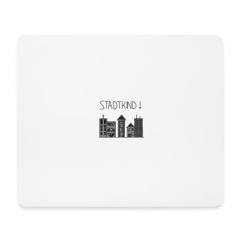 Stadtkind - Mouse Pad (horizontal) - white - Front