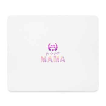 Award Winning für die beste MAMA - Mousepad (Querformat) - Weiß - Vorne