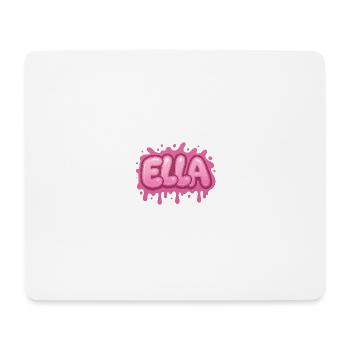 Graffiti ELLA Name Gift Ideal Printable - Mouse Pad (horizontal) - white - Front