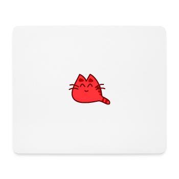 Chat chat de - Tapis de souris (format paysage) - blanc - Devant