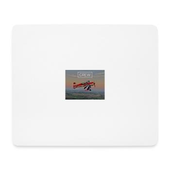 YAK54 SUNSET - Mousepad (Querformat) - Weiß - Vorne