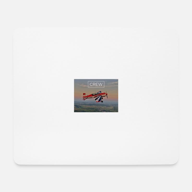 YAK54 SUNSET - Mousepad (Querformat) - Weiß