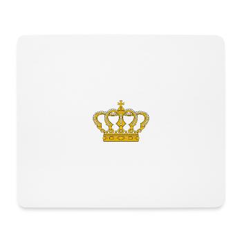 Crown Cross - Mousepad (Querformat) - Weiß - Vorne