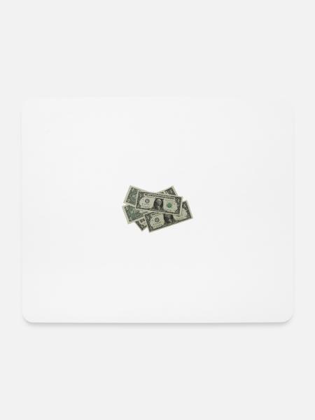 Geldscheine Geschenk Idee - Mousepad (Querformat) - Weiß
