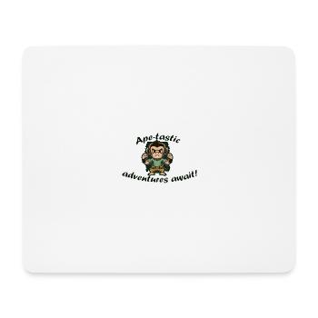 Des aventures époustouflantes vous attendent ! - Tapis de souris (format paysage) - blanc - Devant