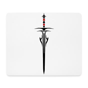 Sword Element - Mouse Pad (horizontal) - white - Front