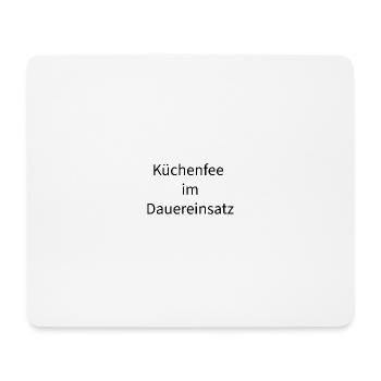 Kleine Naschkatze - Mousepad (Querformat) - Weiß - Vorne