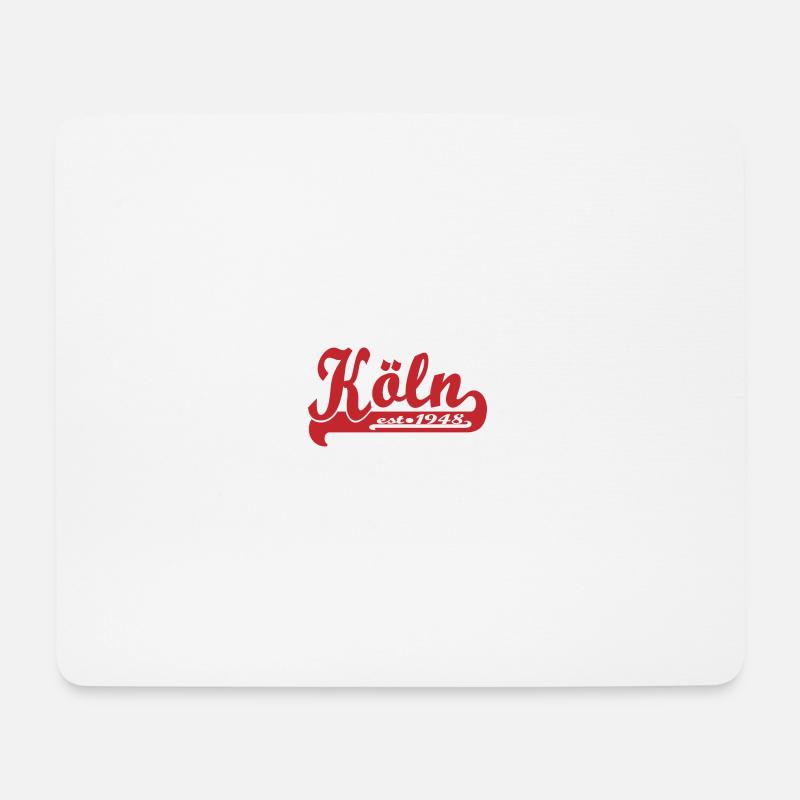 Cologne - Mouse Pad (horizontal) - white