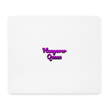 Hangover Queen - Mousepad (Querformat) - Weiß - Vorne