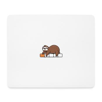 Une ronde de refroidissement - Tapis de souris (format paysage) - blanc - Devant