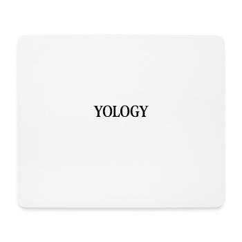 YOLOGY - Mousepad (Querformat) - Weiß - Vorne
