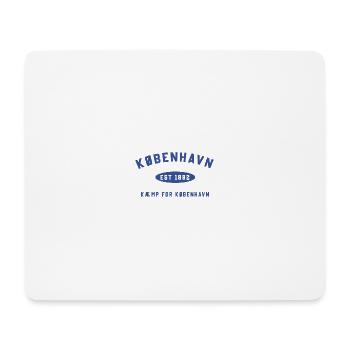 Kopenhagen für immer - Mousepad (Querformat) - Weiß - Vorne